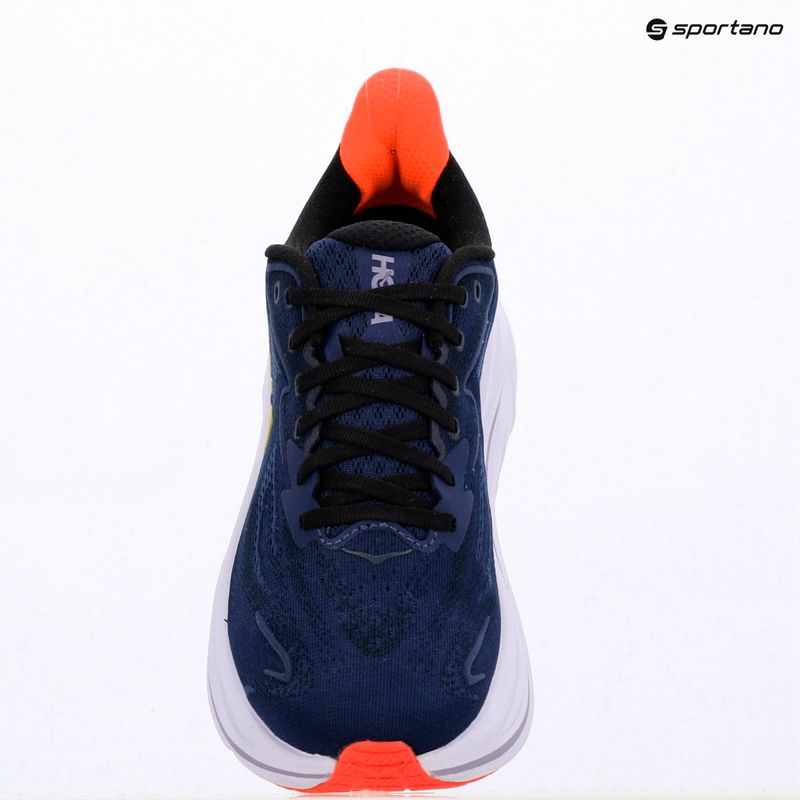 Scarpe da corsa da donna HOKA Clifton 10 midnight blue/starlight glow 18