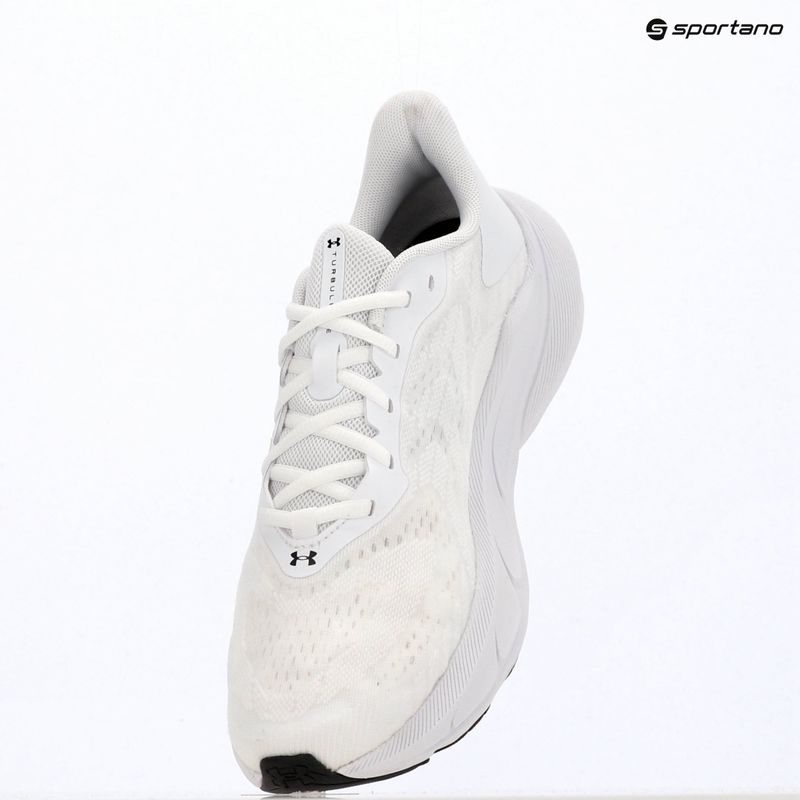 Scarpe da running da uomo Under Armour Turbulance 3 white/black/distant gray 10