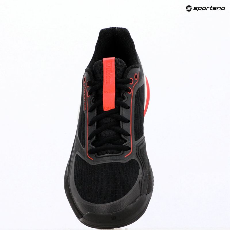 Scarpe da padel da uomo Wilson Rush Pro 5 black/infrared/white 11