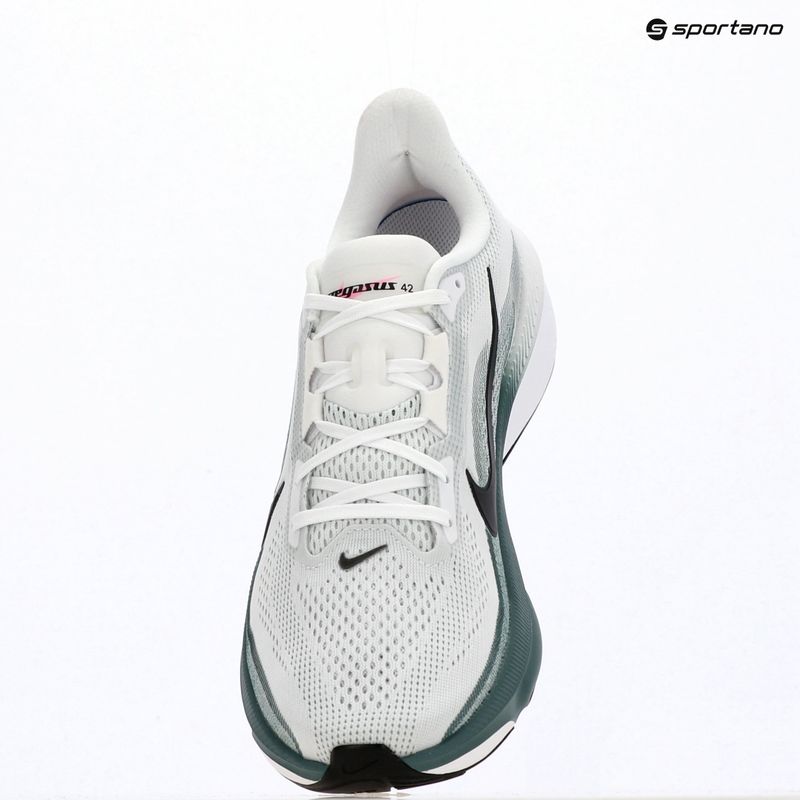 Scarpe da running da uomo Nike Pegasus 42 white/mineral slate/hyper pink/black 13