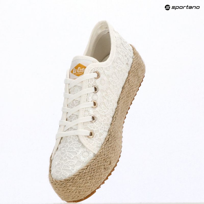 Espadrillas da donna Lee Cooper LCW-26-31-4326LA white 11