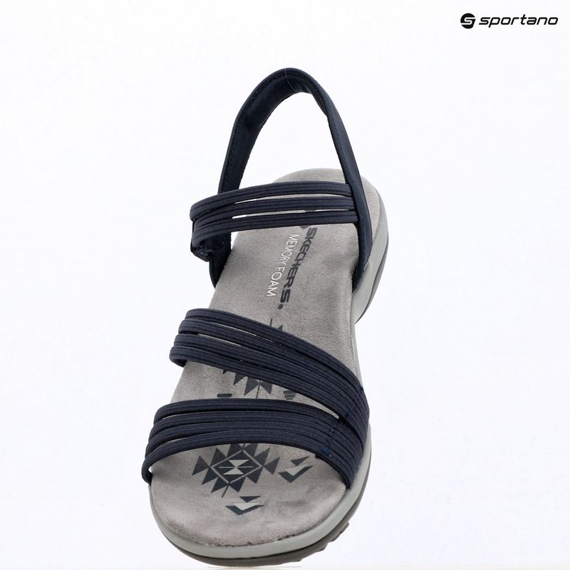Sandali da donna SKECHERS Reggae Slim Coffee Run blue 11