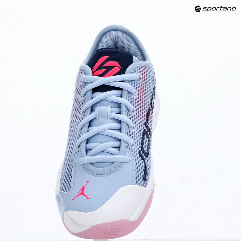 Scarpe da basket per bambini Jordan Luka 77 GS Jr light marine/blue void/white/hyper pink 14