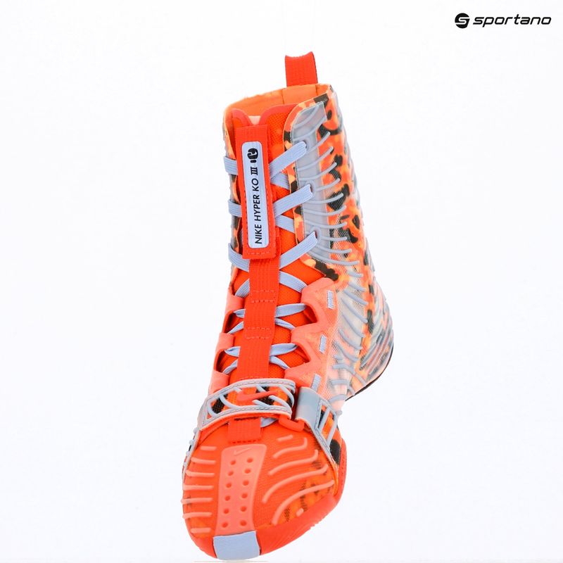 Scarpe da boxe Nike HyperKo 3 SE black/bright crimson/aluminum 3