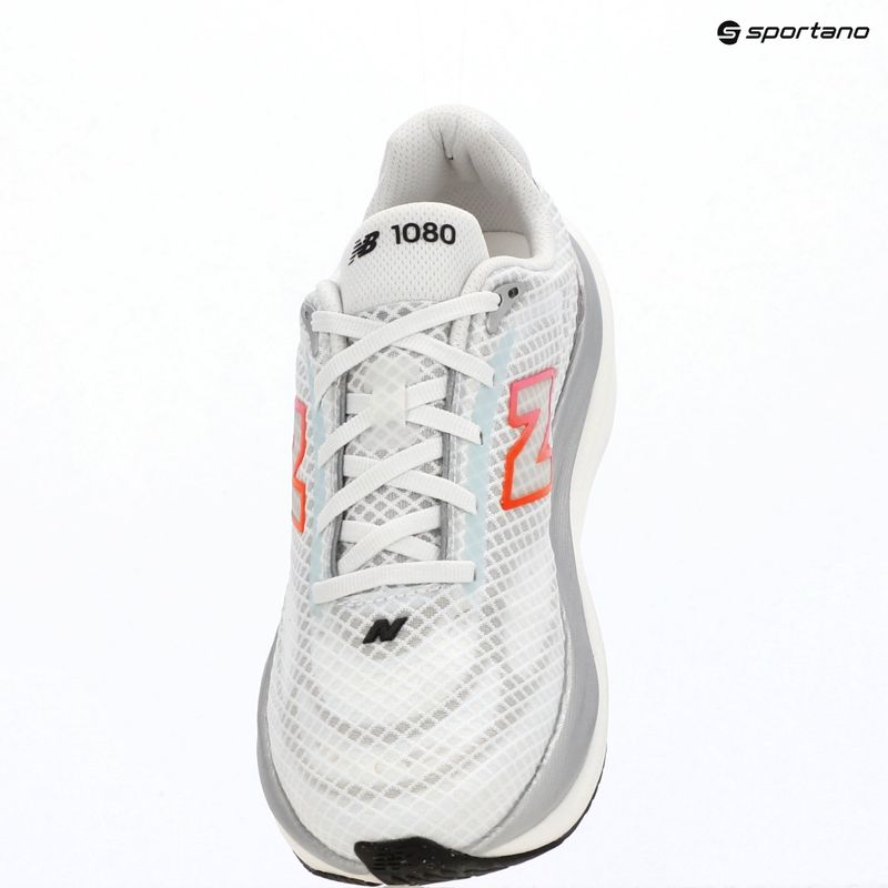 Scarpe da running da donna New Balance 1080's V15 103 white/pink heat/tangerine heat 5