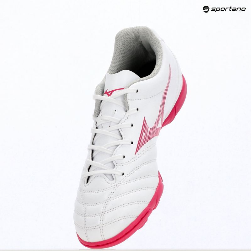 Scarpe da calcio junior Mizuno Monarcida Neo III Select Jr AS white/fuchsia purple 4
