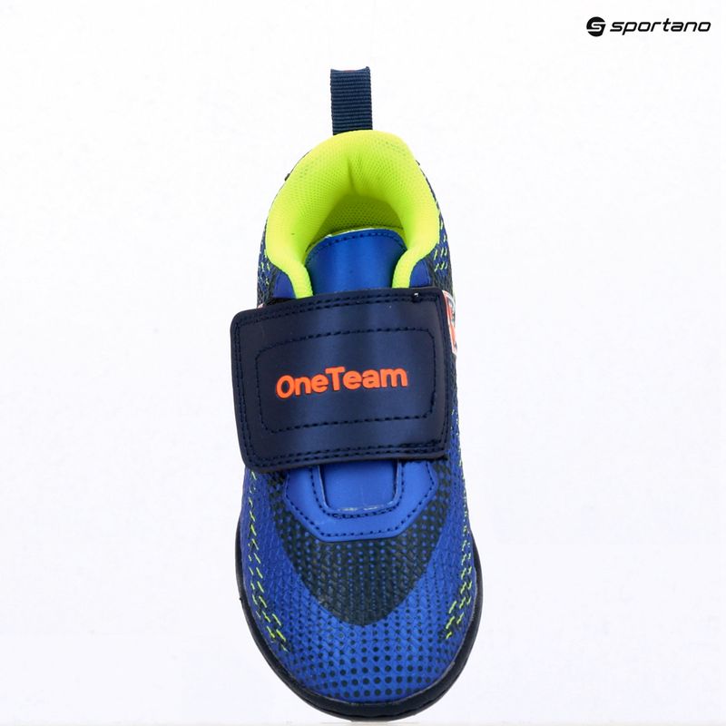 OneTeam Robero Junior TF scarpe da calcio per bambini blu navy/blu 9