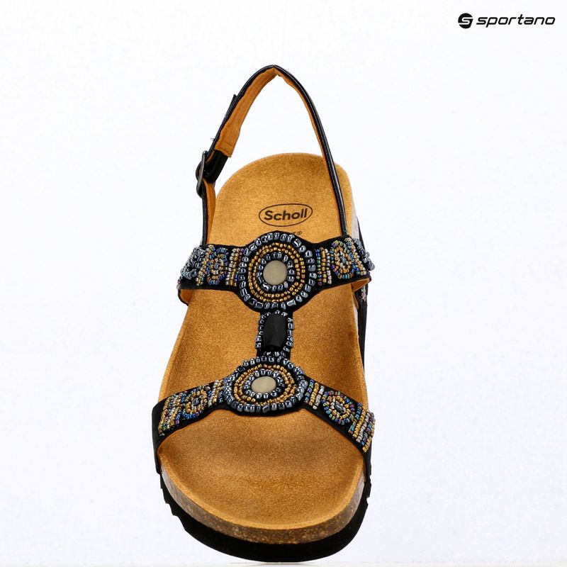 Sandali da donna Scholl Bogota Sandal Med black/multi 14