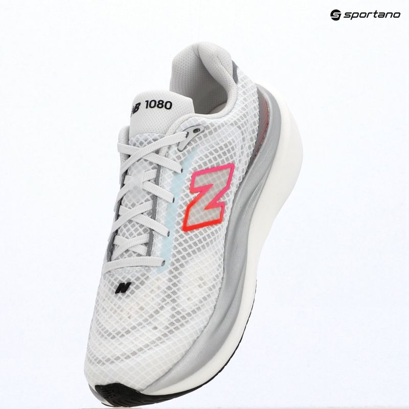 Scarpe da running da uomo New Balance 1080's V15 103 white/pink heat/tangerine heat 9