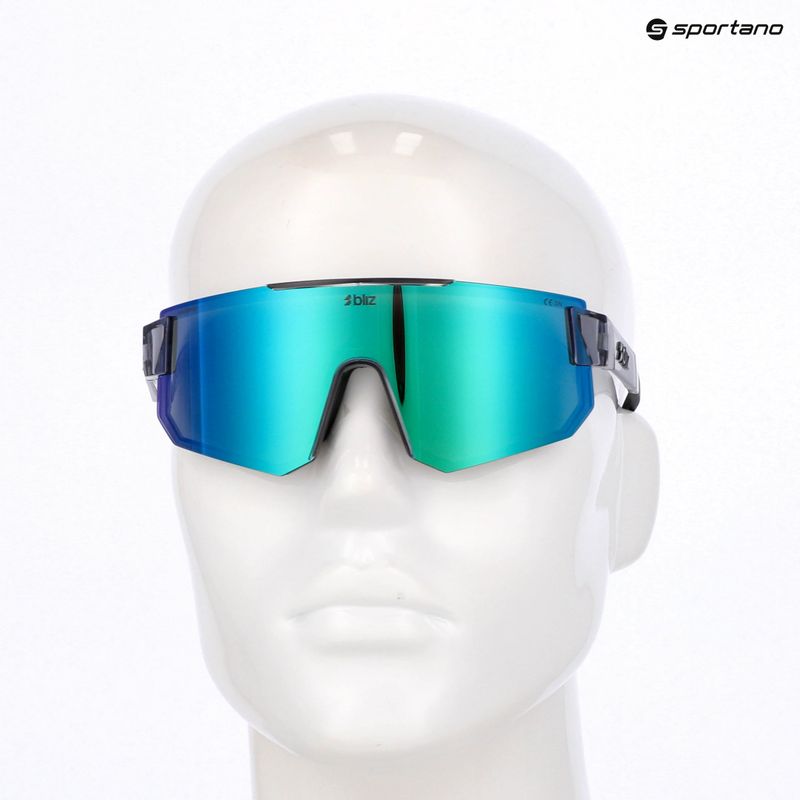 Occhiali da sole Bliz P005S crystal black/green green multi 7