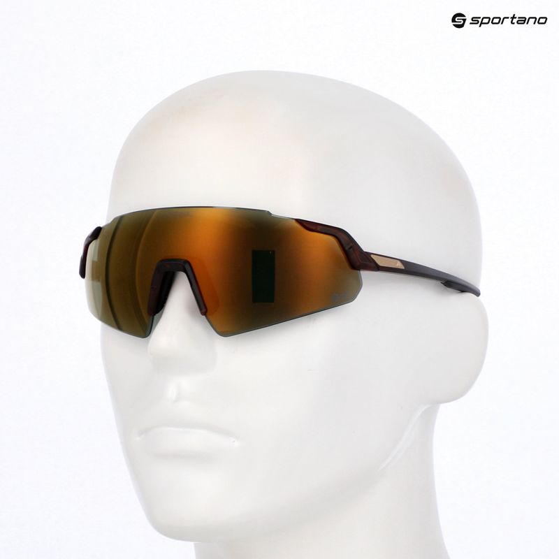 Occhiali da sole Alpina Turbo Air Q-Lite red translucent matte/gold mirror/pink 7