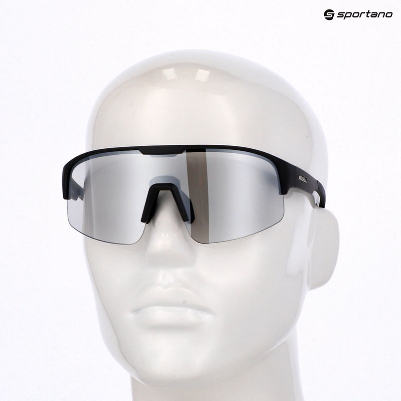 Occhiali da sole Rogelli Mirage Photochromatic black/silver mirror 7