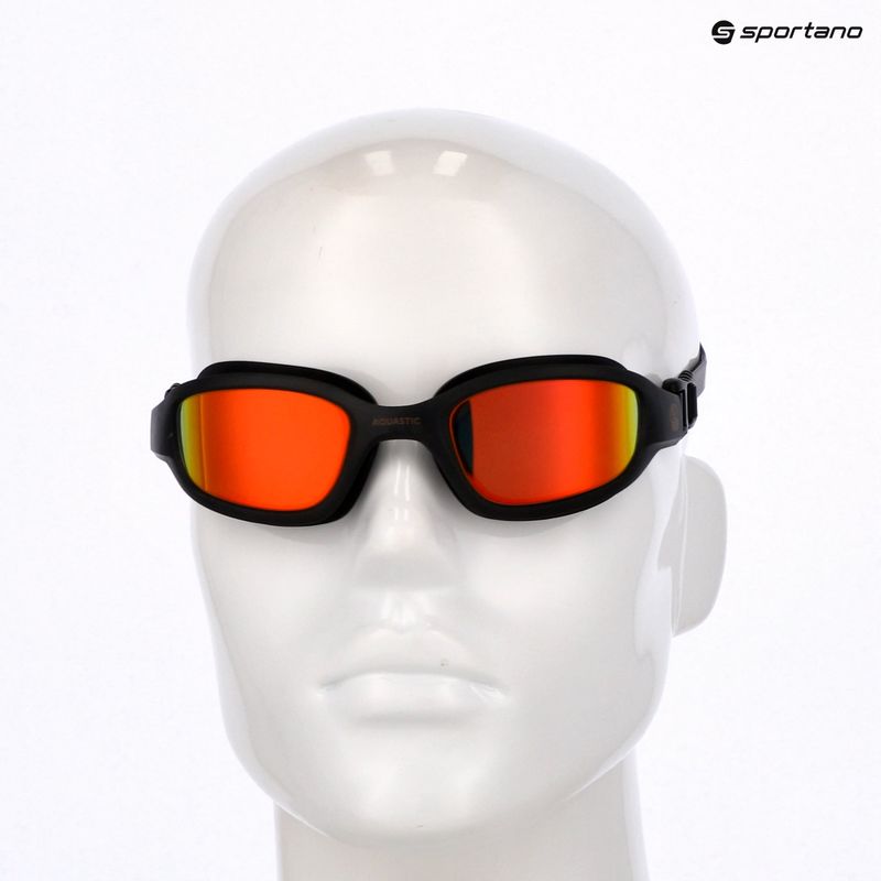 Occhialini da nuoto AQUASTIC Vili black 13