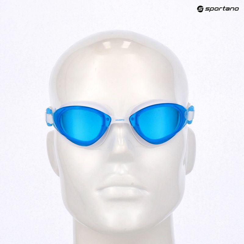 Occhialini da nuoto AQUASTIC Isti white 13