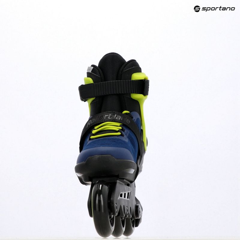 Pattini per bambini Rollerblade Microblade 3WD Jr blue royal/lime 10
