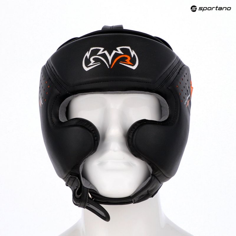 Casco da boxe Rival RHG30 Mexican Headgear nero 8