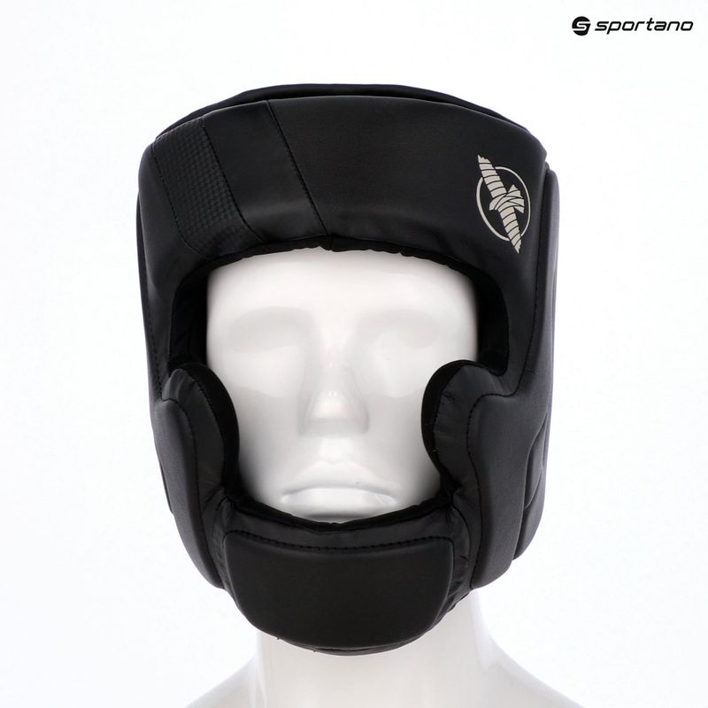 Casco da boxe Hayabusa T3 Headgear nero 6