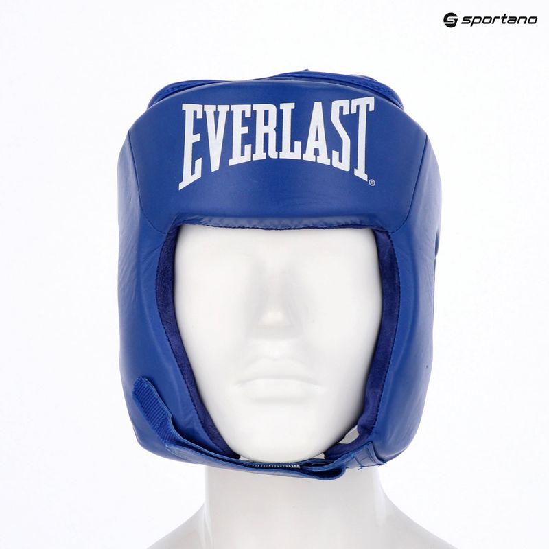 Casco da boxe Everlast Amateur Competition Headgear blu 4