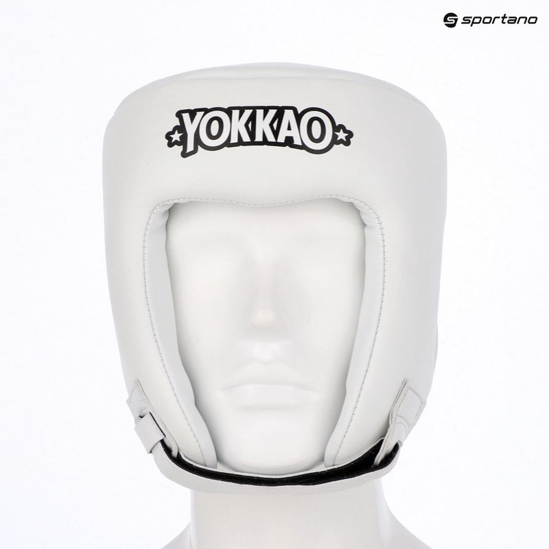 Casco da boxe YOKKAO Competition white 11
