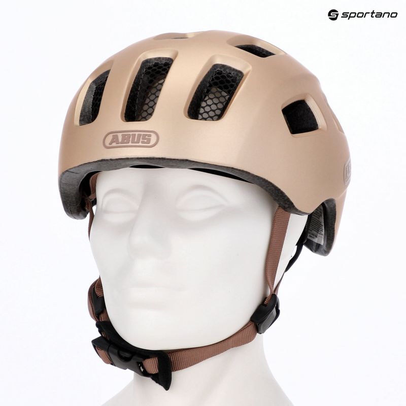 Casco da bici per bambini ABUS Youn-I 2.0 champagne gold 8