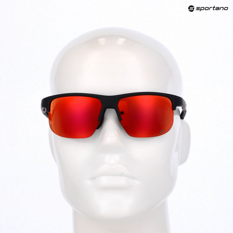 Occhiali da sole Alpina Eagle Q-Lite black matte/red mirror 7