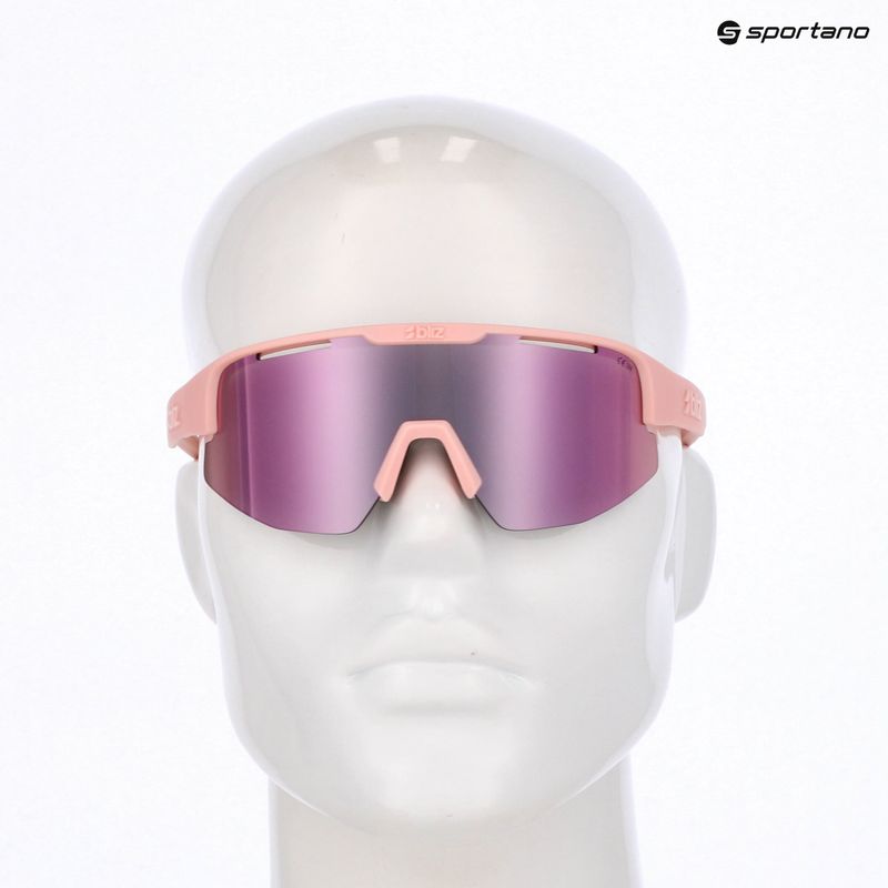Occhiali da sole Bliz Matrix Small matte powder pink/brown rosé multi 6