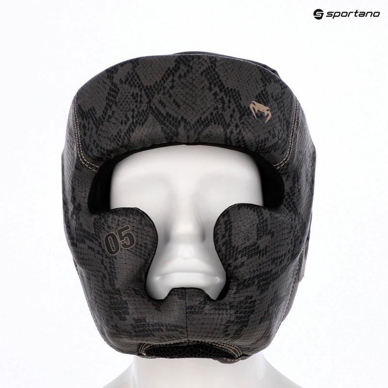 Casco da boxe Venum Impact Evo Scales dark grey 15