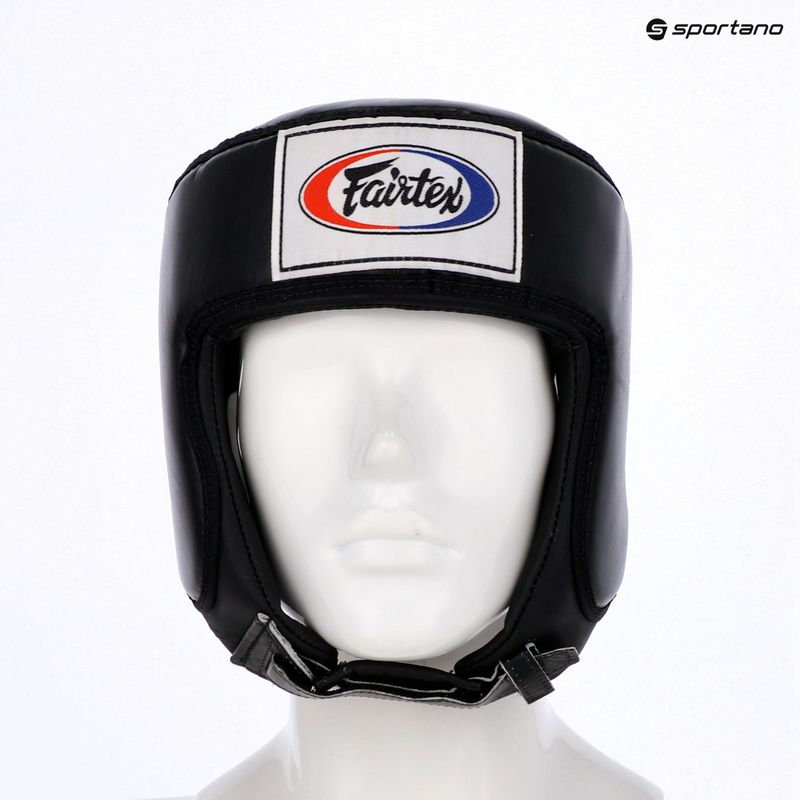 Casco protettivo Fairtex Muay Thai & Kickboxing Competition nero 6