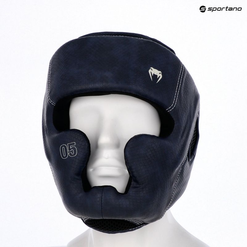 Casco da boxe Venum Impact Evo Scales Headgear midnight blue 9
