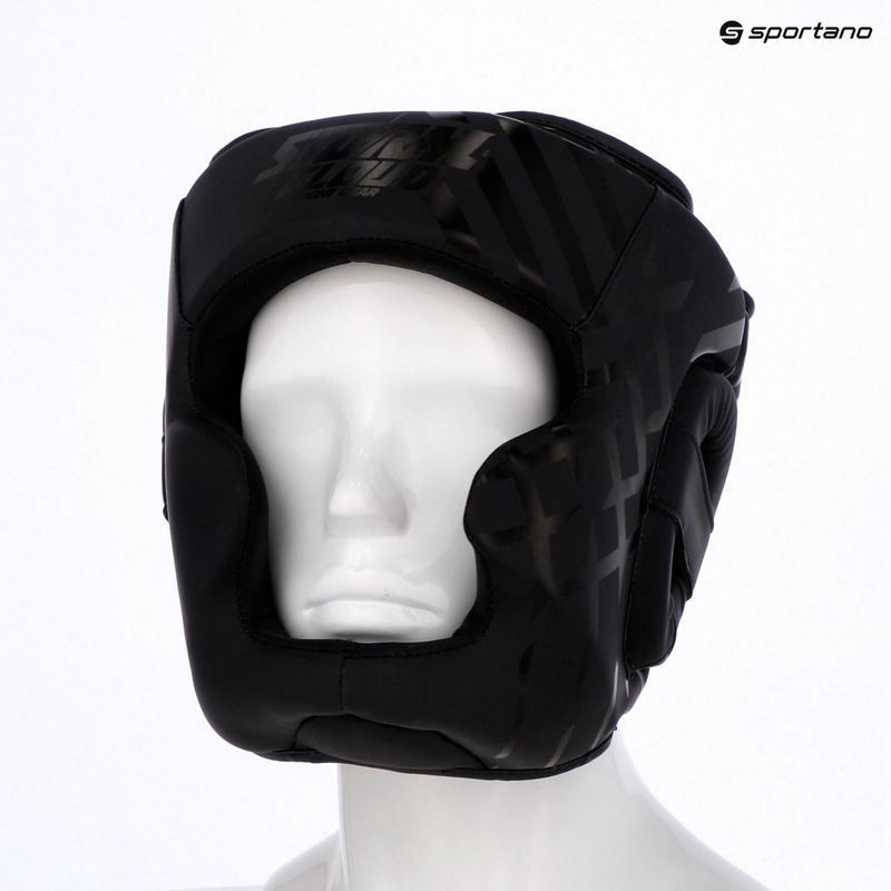 Casco da boxe StormCloud Lynx black/black 9