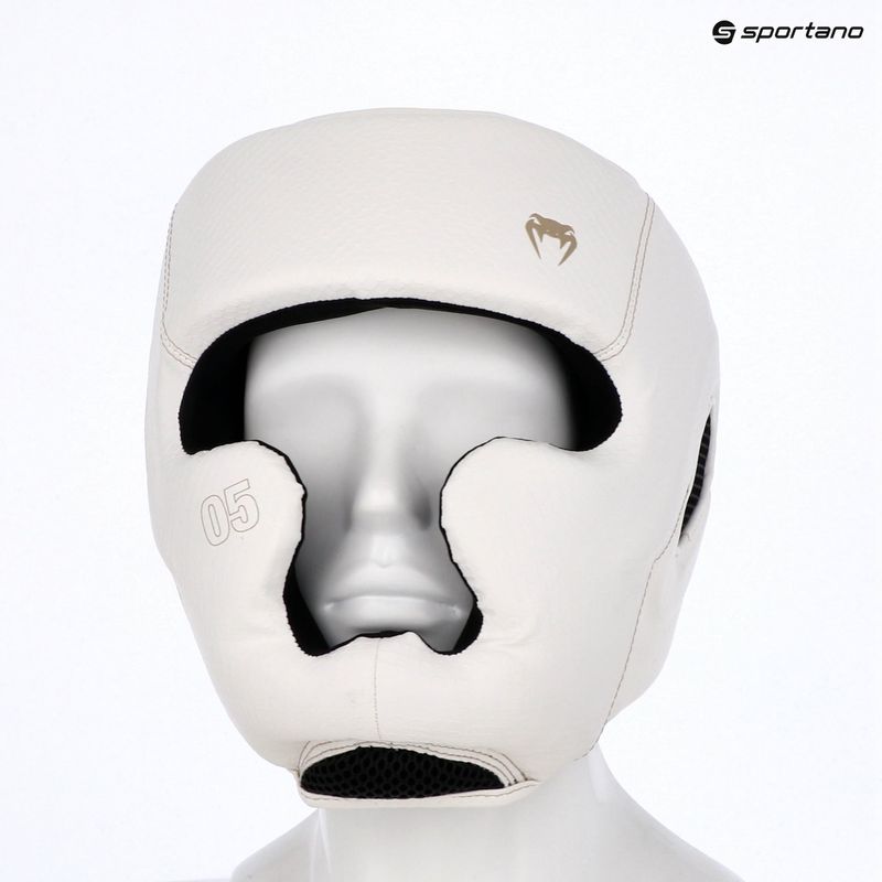 Casco da boxe Venum Impact Evo Scales Headgear ivory 8