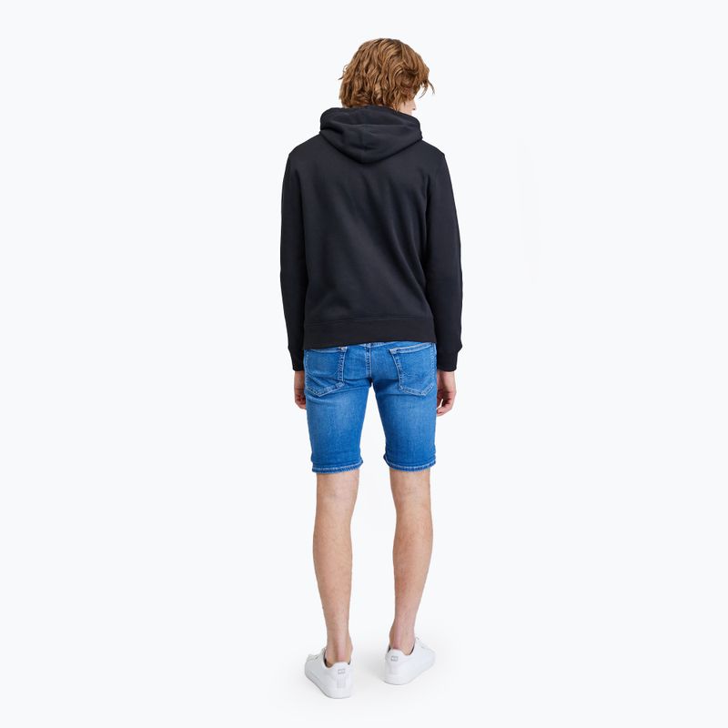 Felpa GAP V-Heritage Logo FZ da uomo nero vero 3