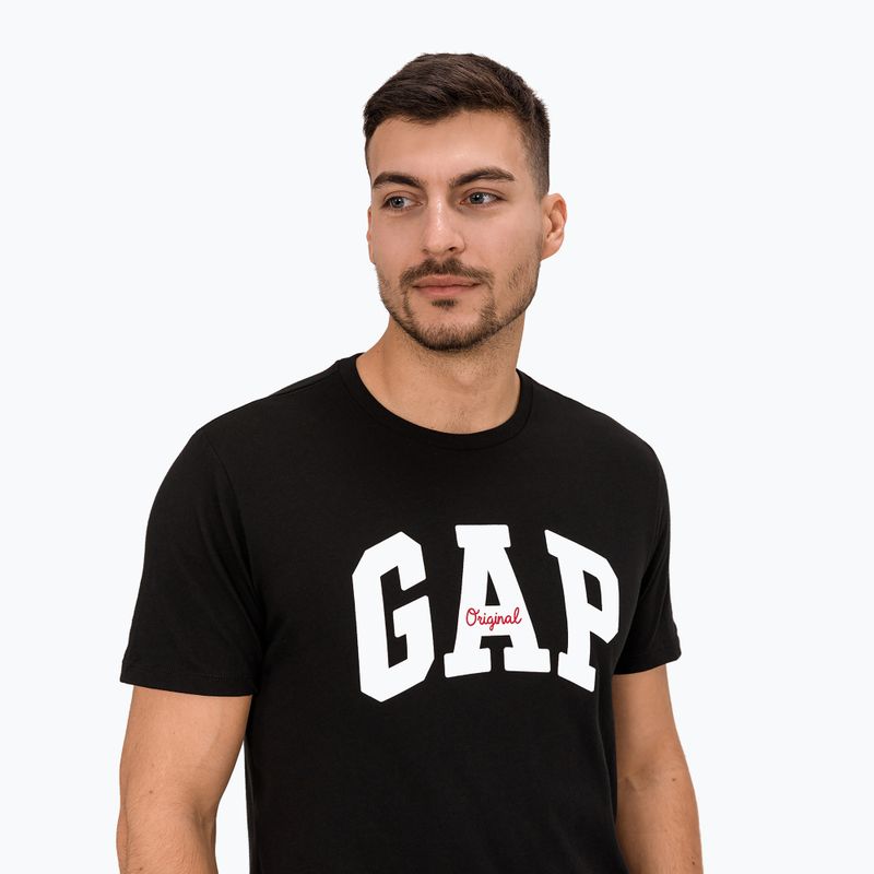GAP Logo Original Tee da uomo nero vero 4