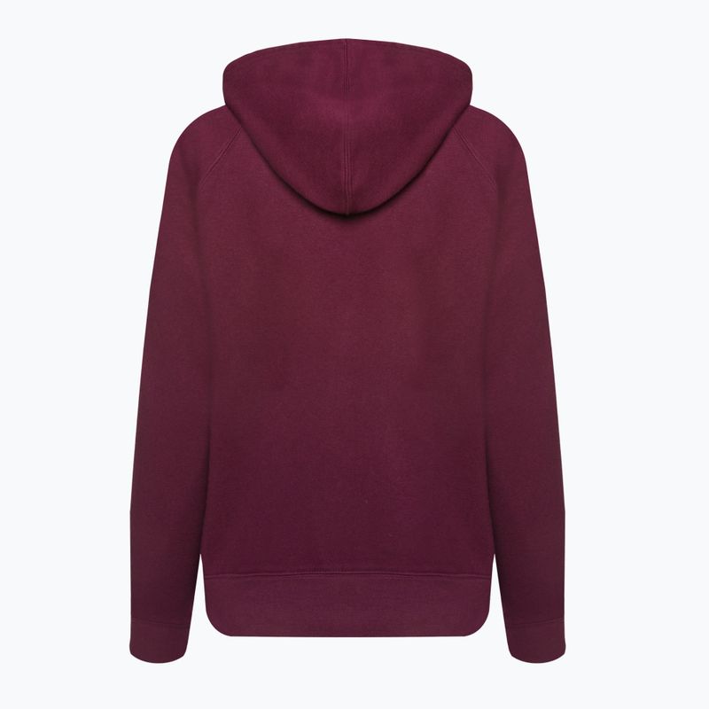 Felpa GAP V-Gap Heritage FZ HD donna, vino rubino 3