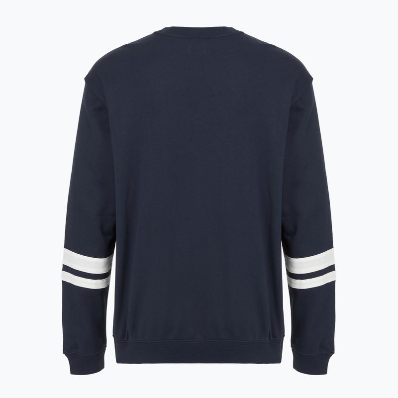 Felpa uomo GAP Logo Piping Crewneck blu navy 2