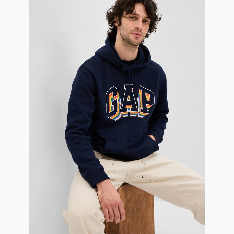 Felpa GAP Pride Core Arch PO da uomo 3