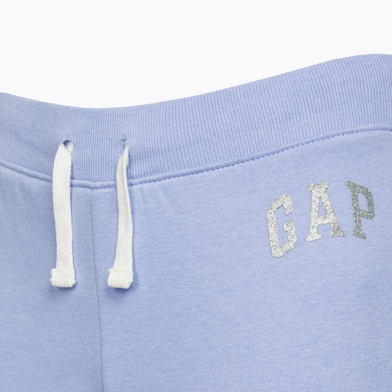 Pantaloni da bambino GAP V-FA SLD Logo Jogger blu cristallo 3