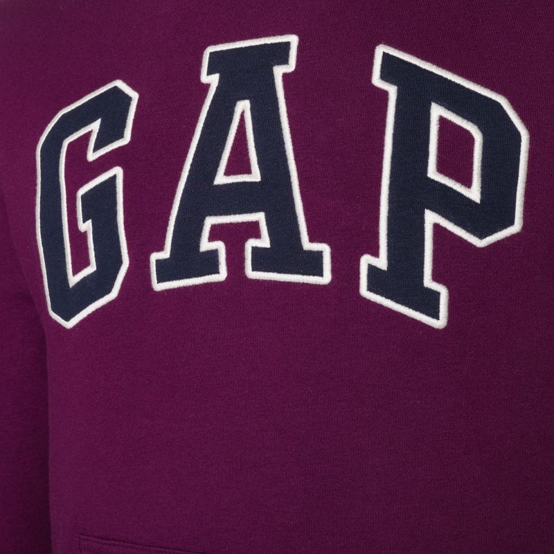 Felpa da uomo GAP V-Heritage Logo PO SNL beach plum 4