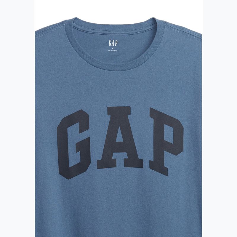 GAP V-Basic Logo T shirt uomo blu 2