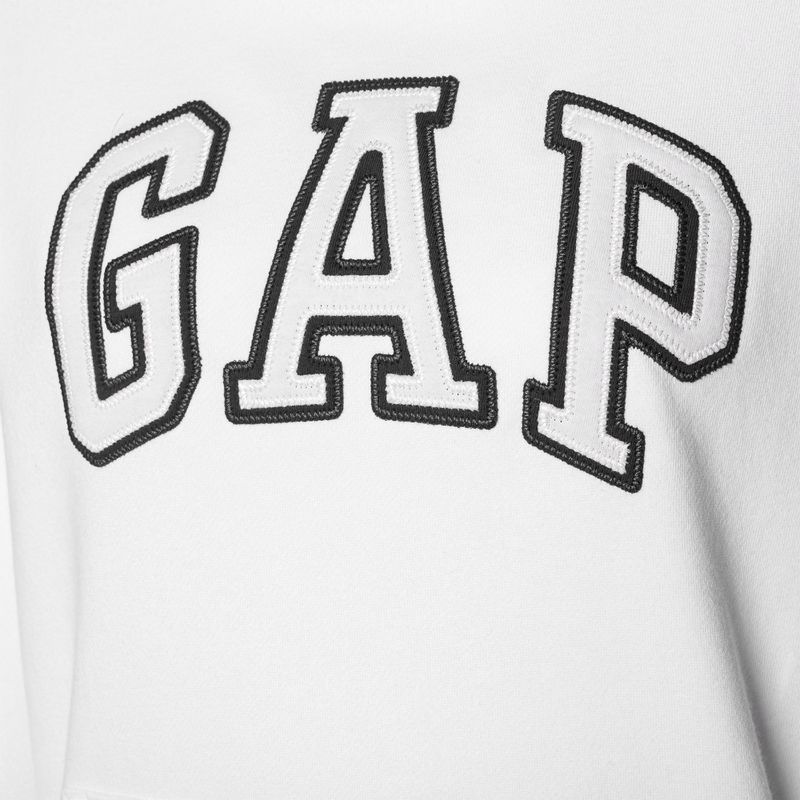Felpa donna GAP V-Gap Heritage PO HD bianco ottico 5