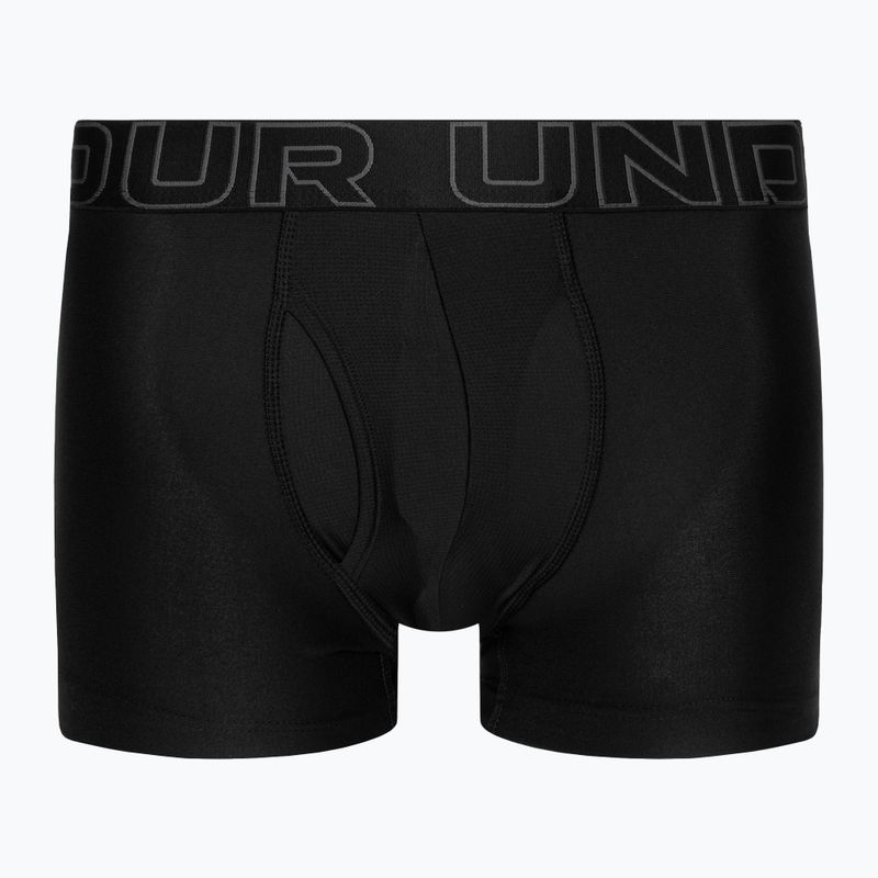 Under Armour Perf Tech slip da uomo 3 pezzi nero. 2