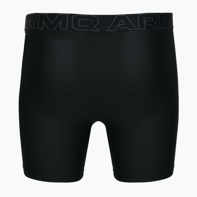 Under Armour Perf Tech 6in boxer da uomo 3 paia grigio 3