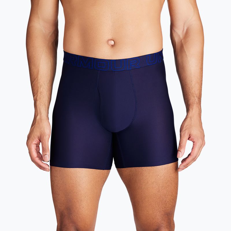 Boxer uomo Under Armour Perf Tech Mesh 6in 3 paia midnight navy 6