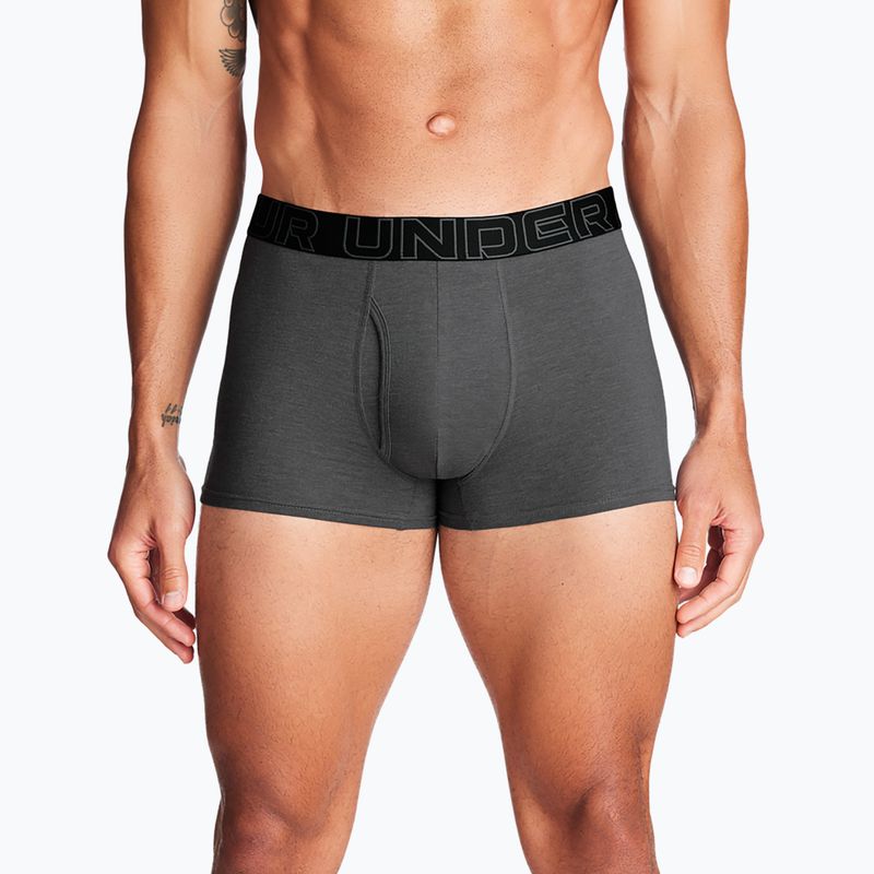 Boxer da uomo Under Armour Perf Cotton 3 paia castlerock 2