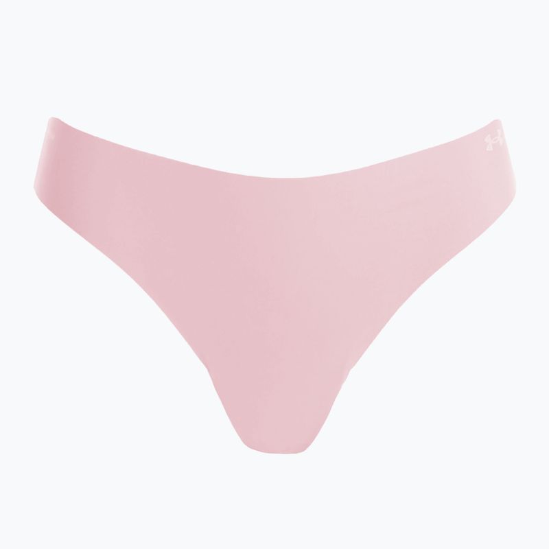 Donna Under Armour Pure Stretch Ns Tanga 3 paia rosa canyon/nero 2