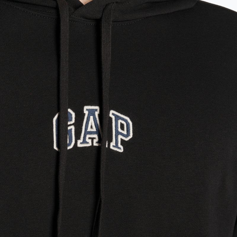 GAP French Terry Mini felpa uomo nero 3