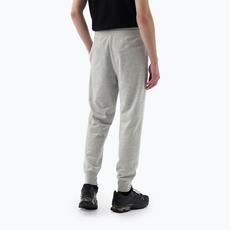 Pantaloni GAP Heritage French Terry Loggo Jogger da uomo grigio erica chiaro 3