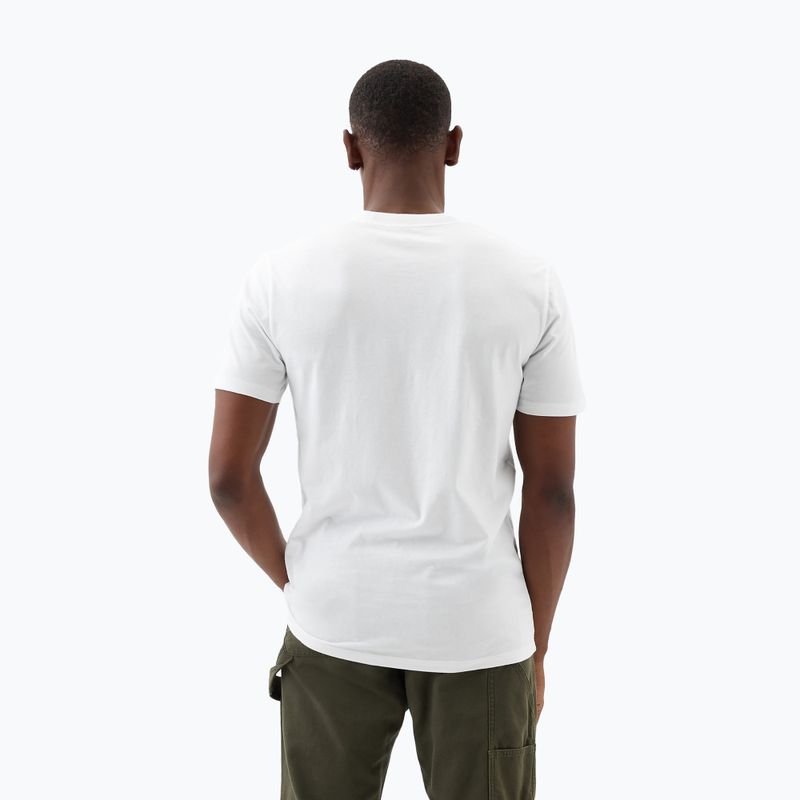 Maglietta GAP Soft Basic Logo bianca globale da uomo 3