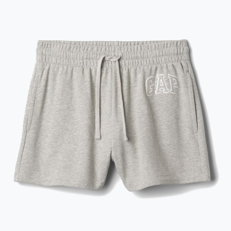 Pantaloncini da donna GAP Heritage French Logo grigio erica chiaro 3