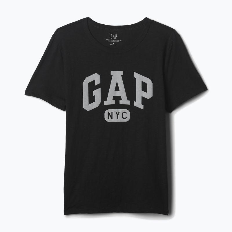 GAP Logo Slub Tee donna nero 5